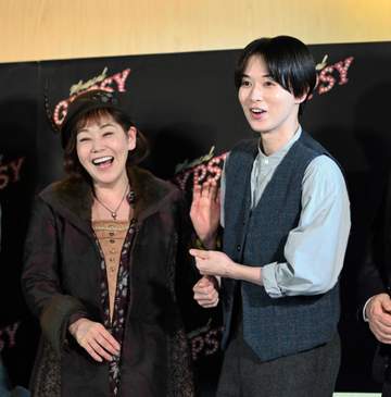 大竹しのぶ「休憩中に練習してるのがモニターに映っていてすごい感動」もKEY TO LIT・井上瑞稀はタジタジ