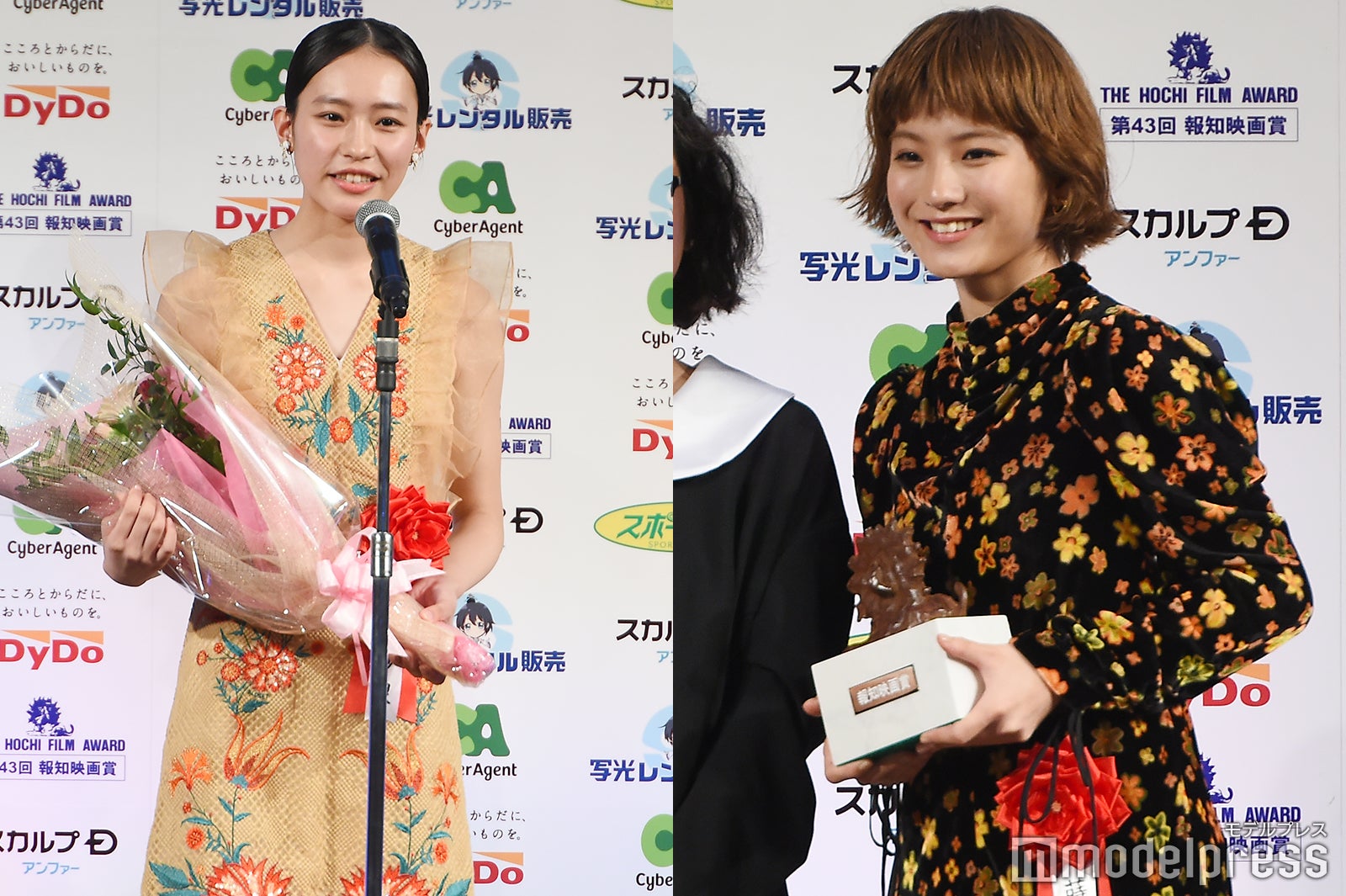 南沙良＆蒔田彩珠「報知映画賞」で快挙「たくさんの奇跡を運んでくれた」