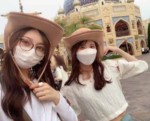 乃木坂46梅澤美波&佐藤楓、“双子”ディズニー「最強コンビ」「天使」の声