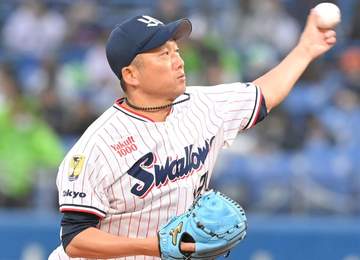 今季初先発の46歳、ヤクルト・石川雅規、わずか7球で先制許す 勝利ならルーキーイヤーから25年連続勝利も