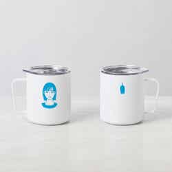ブルーボトルコーヒー × KYNE ホワイトトラベルマグ(12oz)5,357円/画像提供:Blue Bottle Coffee Japan