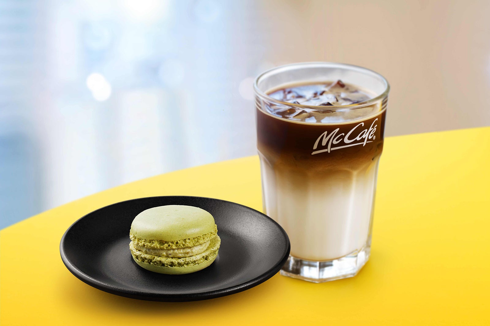 マックカフェ「マカロン ピスタチオ」ナッツ感×優しい風味香る限定フレーバー