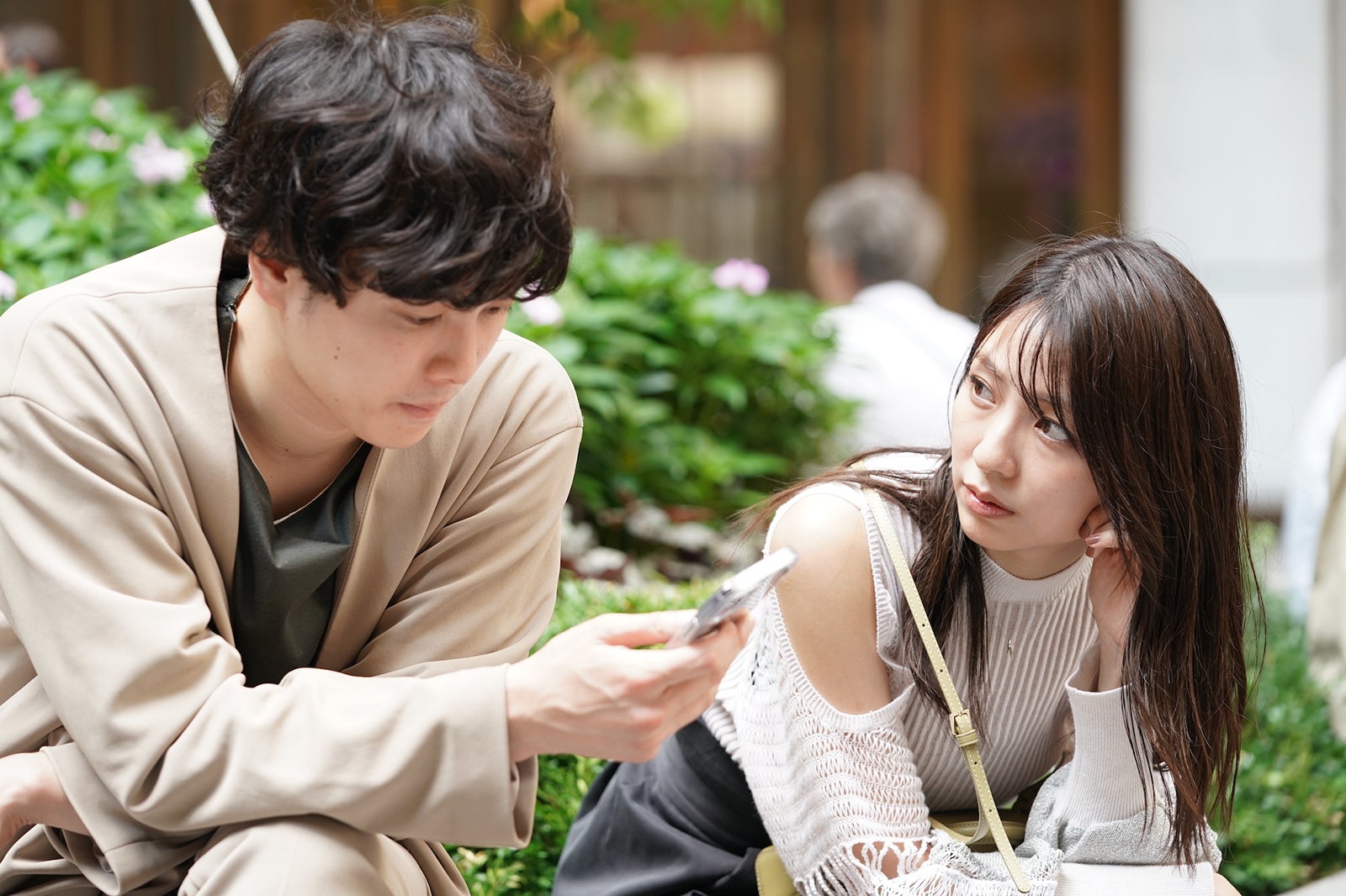 柾木玲弥、小島梨里杏「恋愛ドラマな恋がしたい in NEW YORK」第1話（C）AbemaTV, Inc.