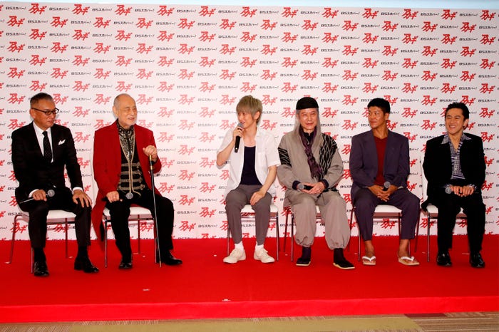 「『アカギ』竜崎・矢木編/市川編」(10月13日よる9時スタート)の製作発表会の様子 (提供写真)