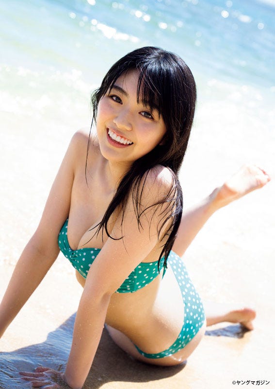 豊田ルナ(C)LUCKMAN/ヤングマガジン