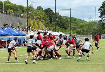 【ラグビー】京産大が関西のライバル対決で52ー33で天理大に完勝、「リーチ2世」こと石橋はフランカーで出場