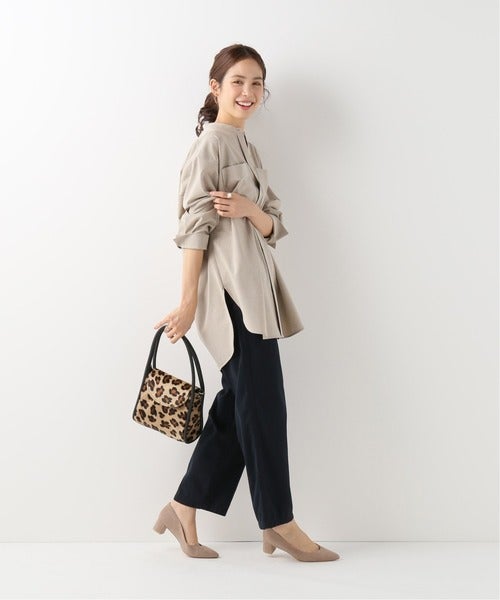 着まわし力抜群 ネイビーのチノパン コーデ 21 レディース着こなし術 モデルプレス