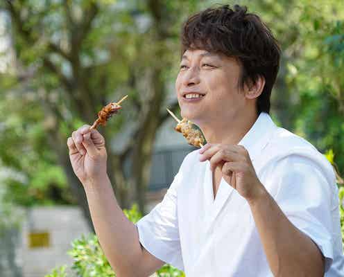 香取慎吾、笑顔で少年を元気にさせる