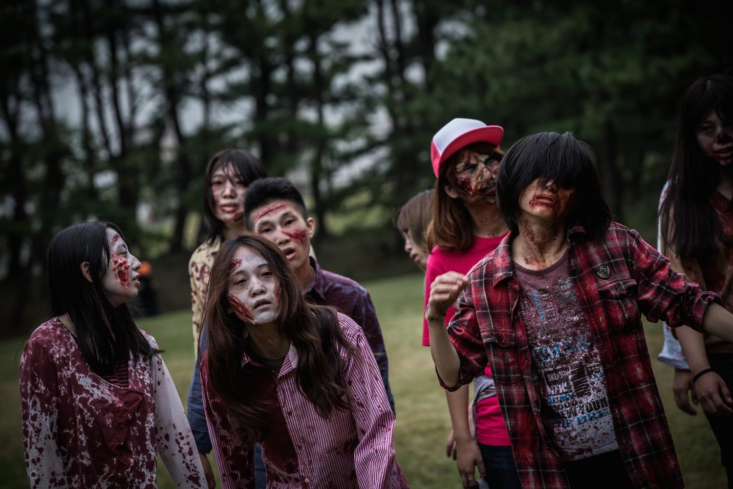 ゾンビメイク必須の「ゾンビパーティ」でDJパーティ&ハロウィンの渋谷をパレード