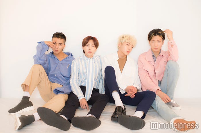 WINNER(左から)ソン・ミノ、キム・ジヌ、カン・スンユン、イ・スンフン (C)モデルプレス