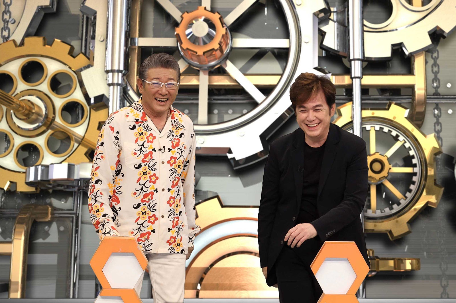 布川敏和、植草克秀（C）フジテレビ