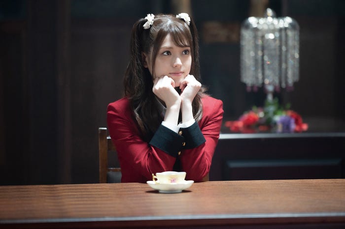 夢見弖ユメミ(松村沙友理)/(C)河本ほむら・尚村透/SQUARE ENIX(C)2021「映画 賭ケグルイ2」製作委員会