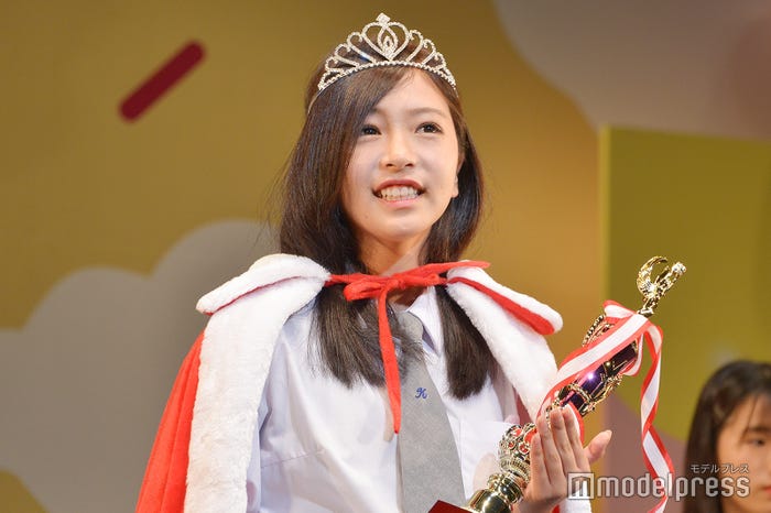 「高一ミスコン2018」グランプリのおさかべゆいさん(C)モデルプレス