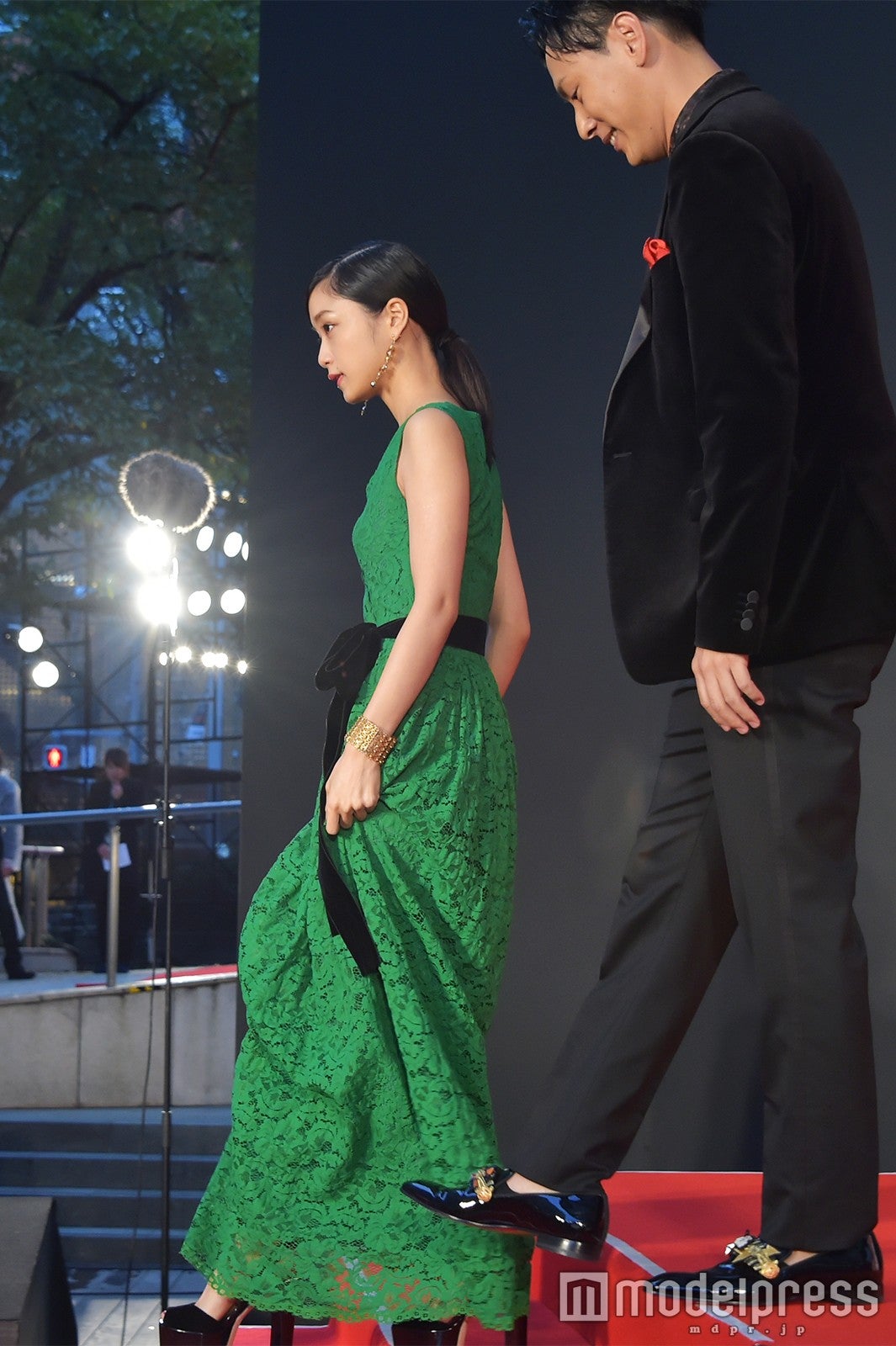 深川麻衣、山下健二郎／東京国際映画祭（C）モデルプレス