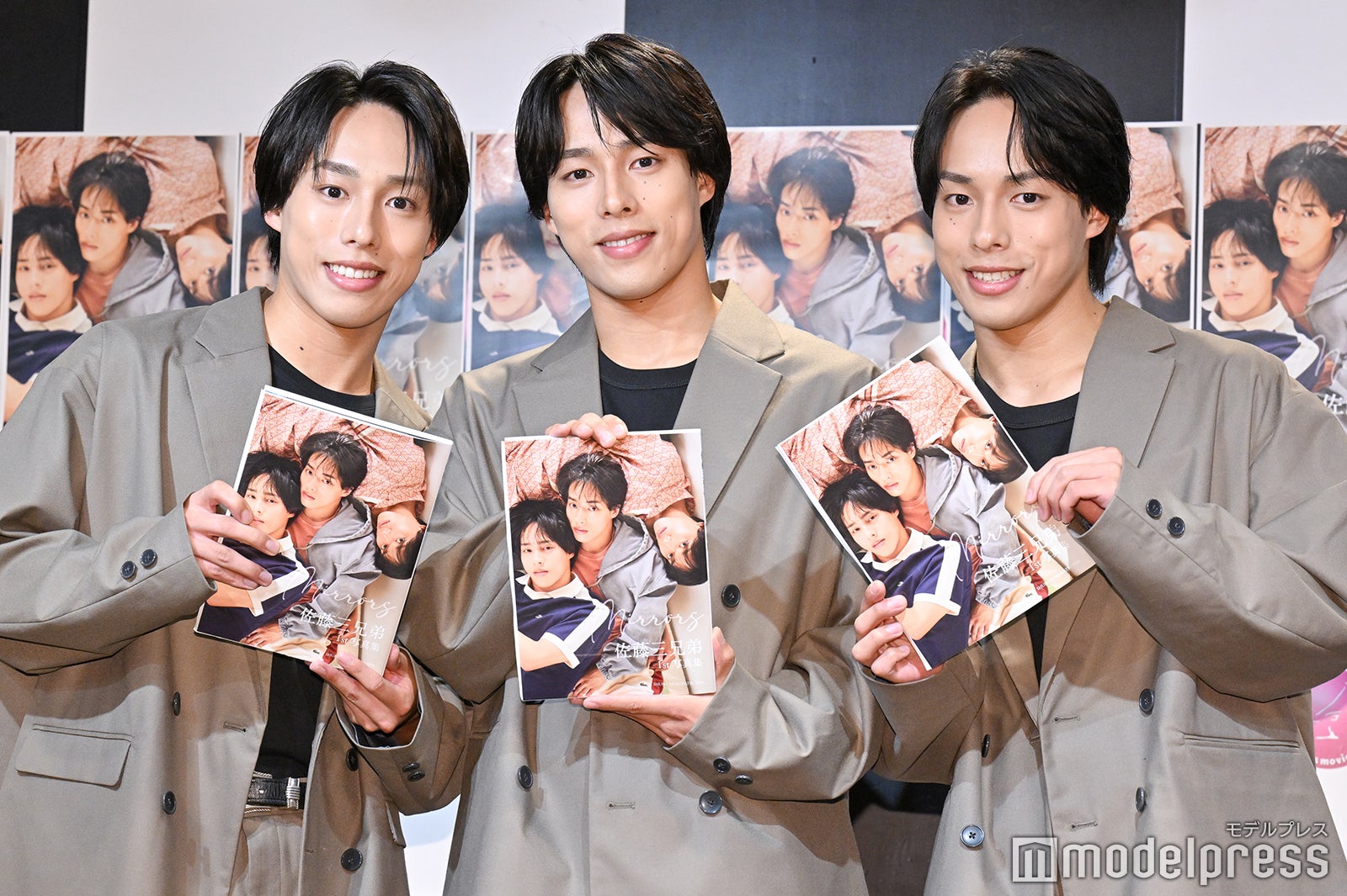 綾人、颯人、嘉人／佐藤三兄弟（C）モデルプレス