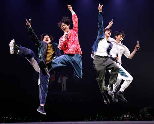 菅田将暉ら“グリーンボーイズ”初ライブパフォーマンスは「大興奮でカオス状態」 1万6千人に「キセキ」届ける