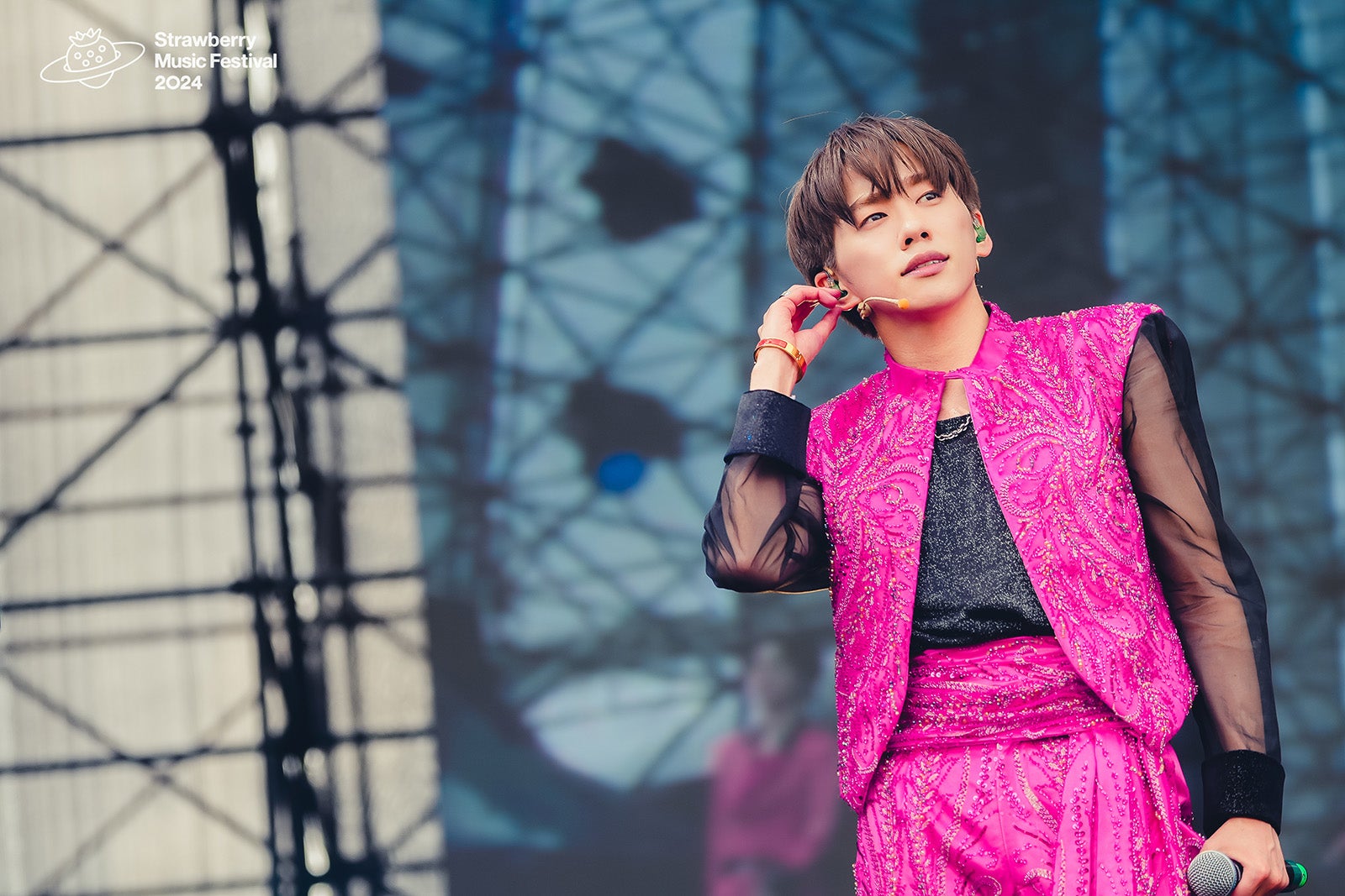 基俊介「Chengdu Strawberry Music Festival」出演の様子（C）TOBE Co., Ltd.