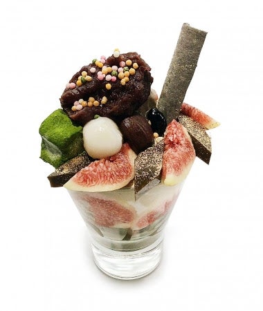 ほうじ茶のパフェ￥1,500（税込）／画像提供：ファイブフォックス