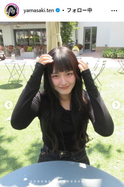 山崎天Instagramより