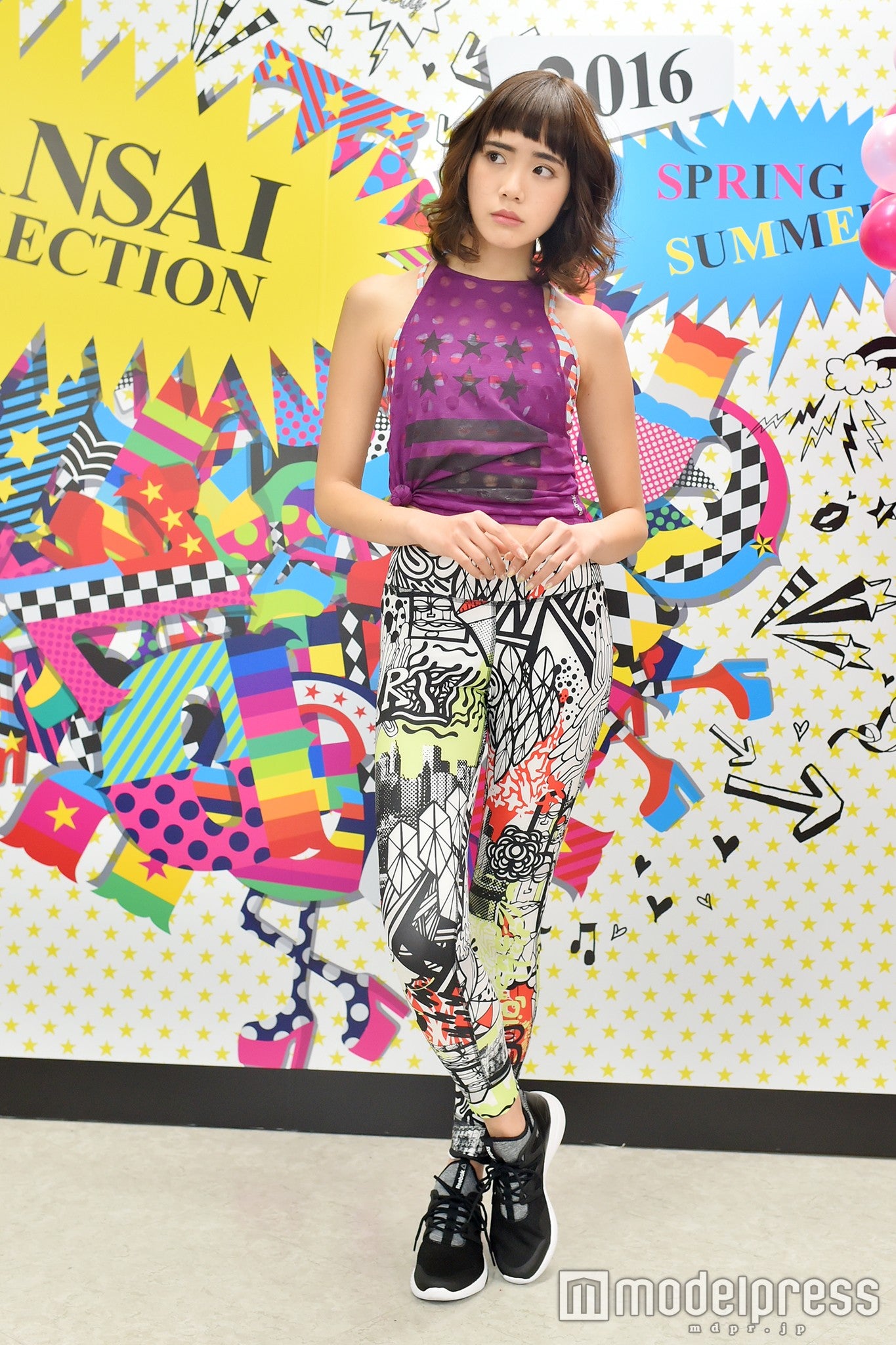 「Reebok」犬伏舞（C）モデルプレス