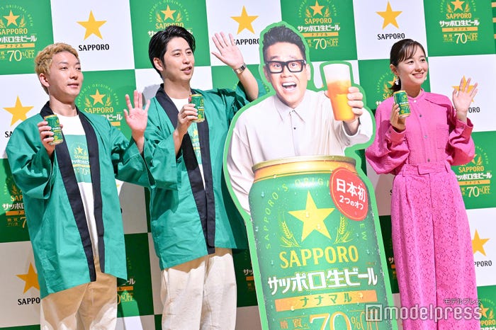 嶋佐和也、屋敷裕政、堀田真由(C)モデルプレス