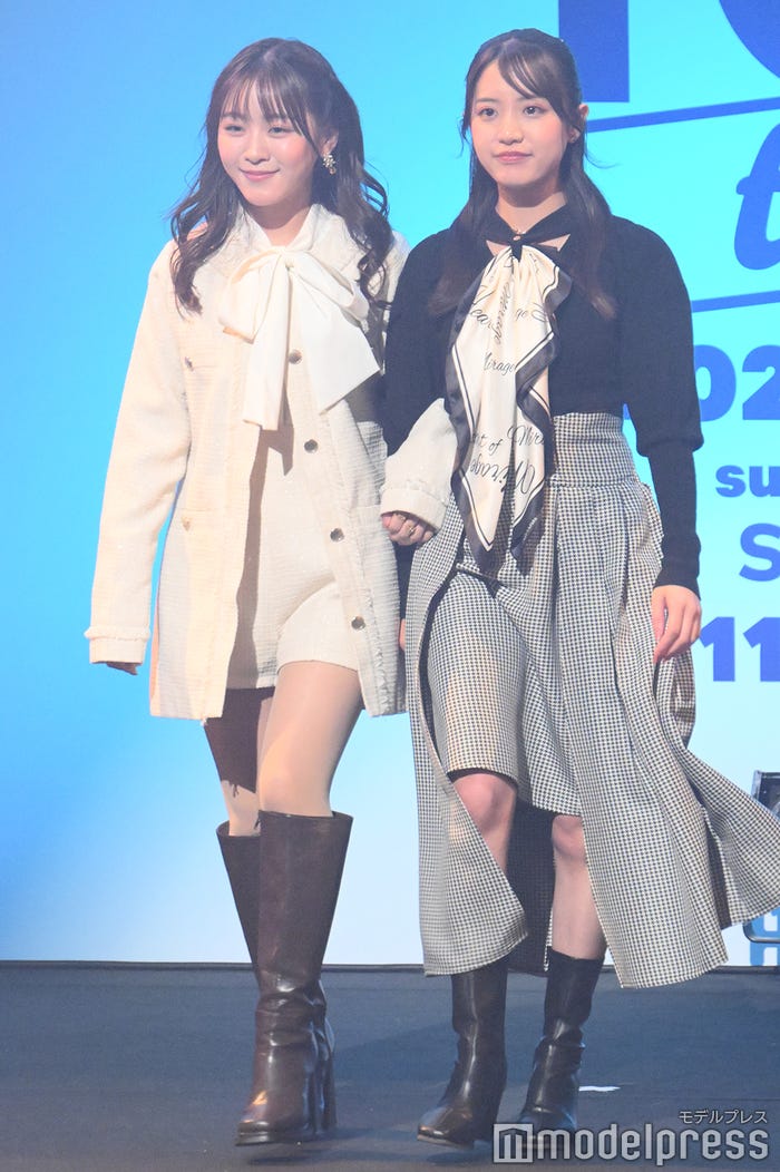沖玲萌&安藤令奈(C)モデルプレス