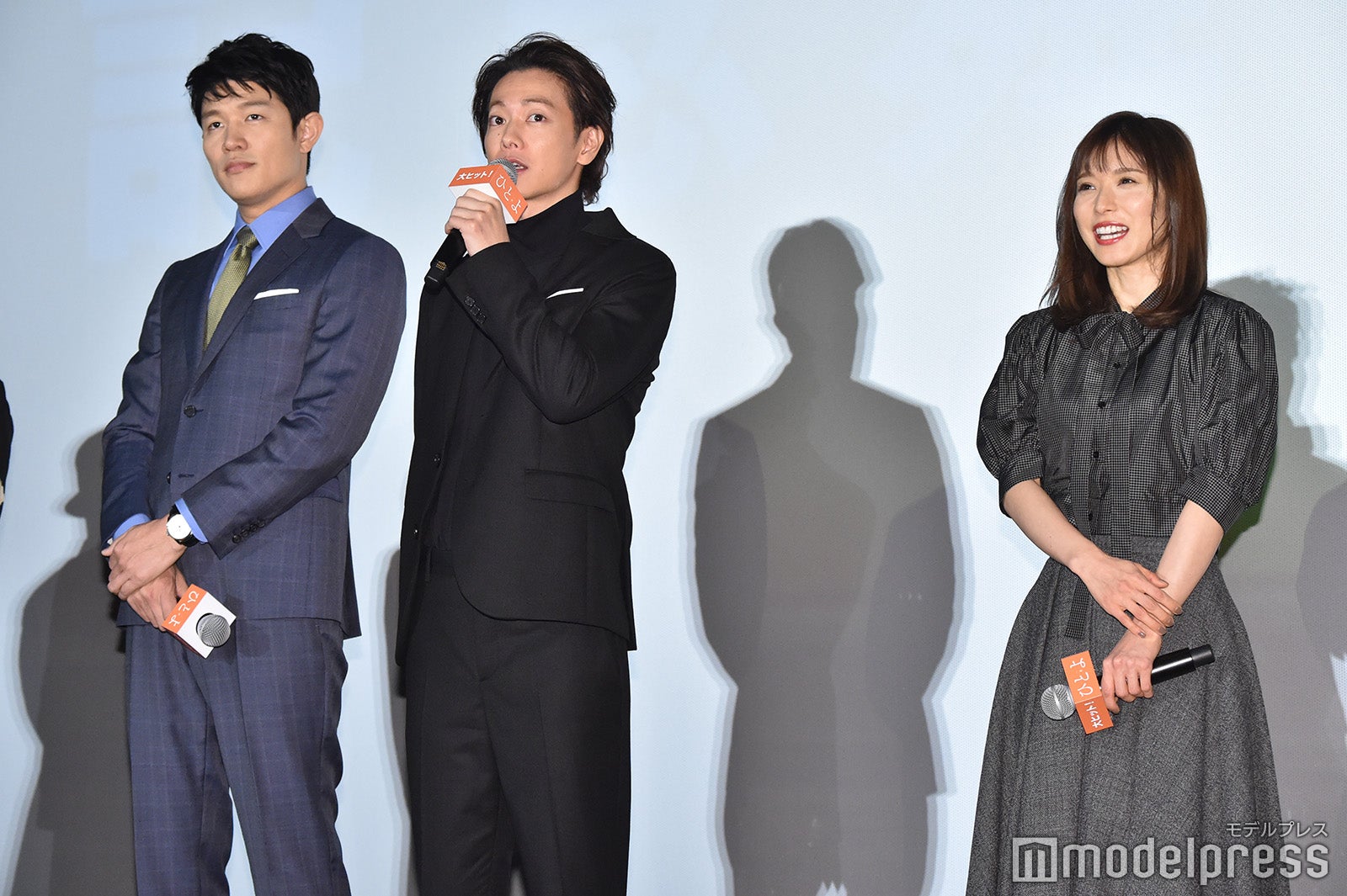鈴木亮平、佐藤健、松岡茉優 （C）モデルプレス