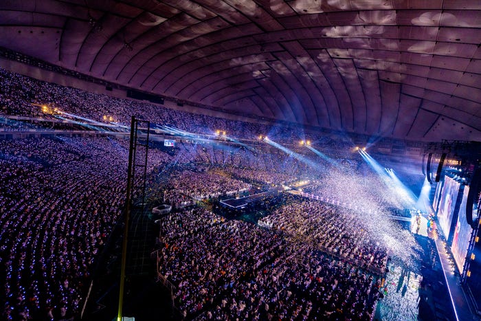 「Nissy Entertainment 4th LIVE ~DOME TOUR~at TOKYO DOME 2023.2.17」/撮影:田中聖太郎写真事務所