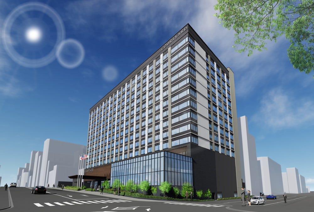 「コートヤード・バイ・マリオット名古屋」アースカラー基調のモダンな全360室