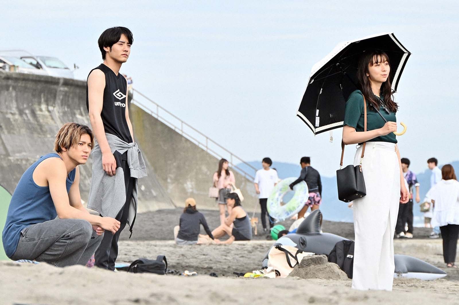 山田裕貴、赤楚衛二、上白石萌歌「ペンディングトレイン―８時２３分、明日　君と」最終話より（C）TBS