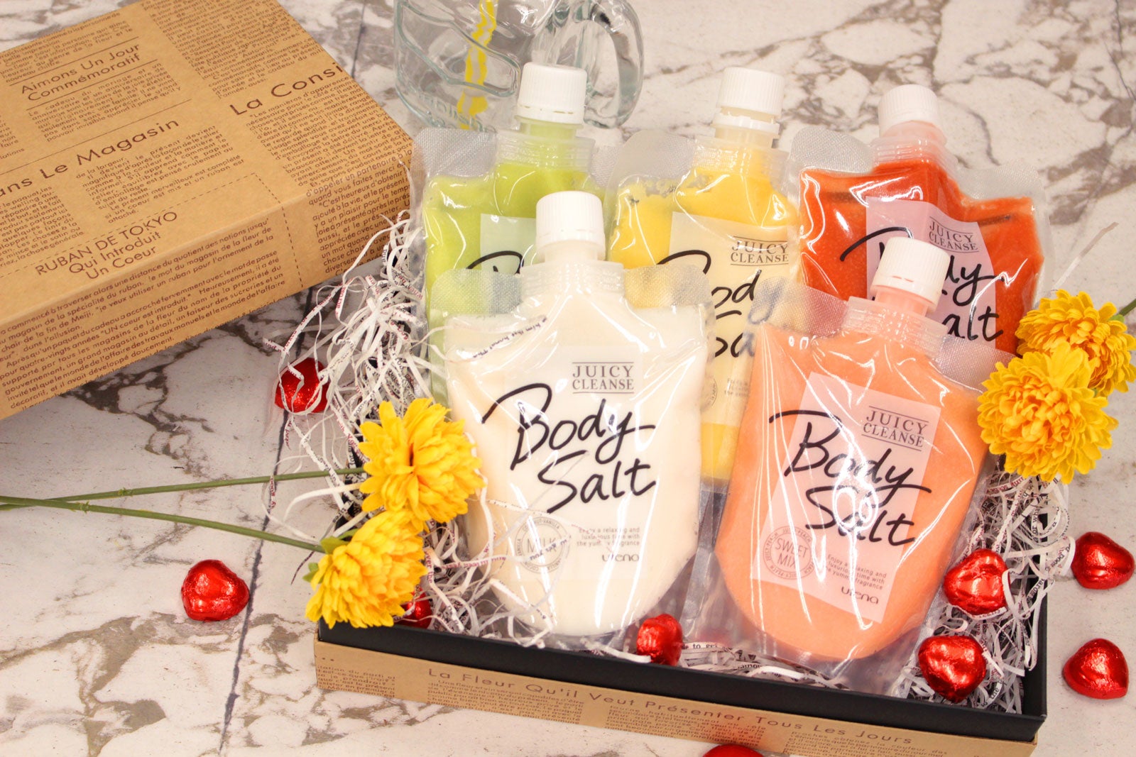 ホワイトデーには“友チョコ返し”！SNS映えするボディソルトはいかが？