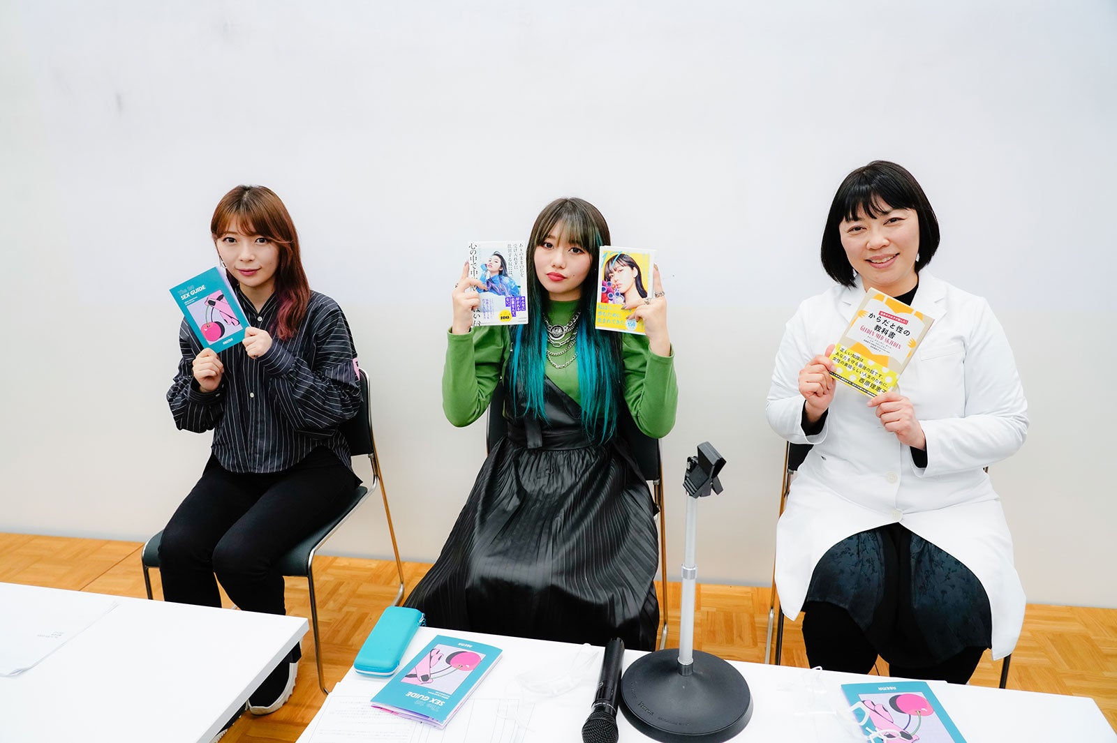 辻愛沙子氏、ひかりんちょ、高橋幸子氏（提供写真）