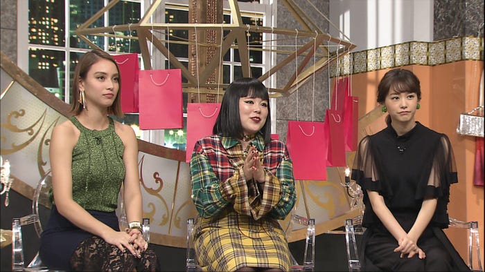 滝沢カレン、ブルゾンちえみ、桐谷美玲 (C)日本テレビ