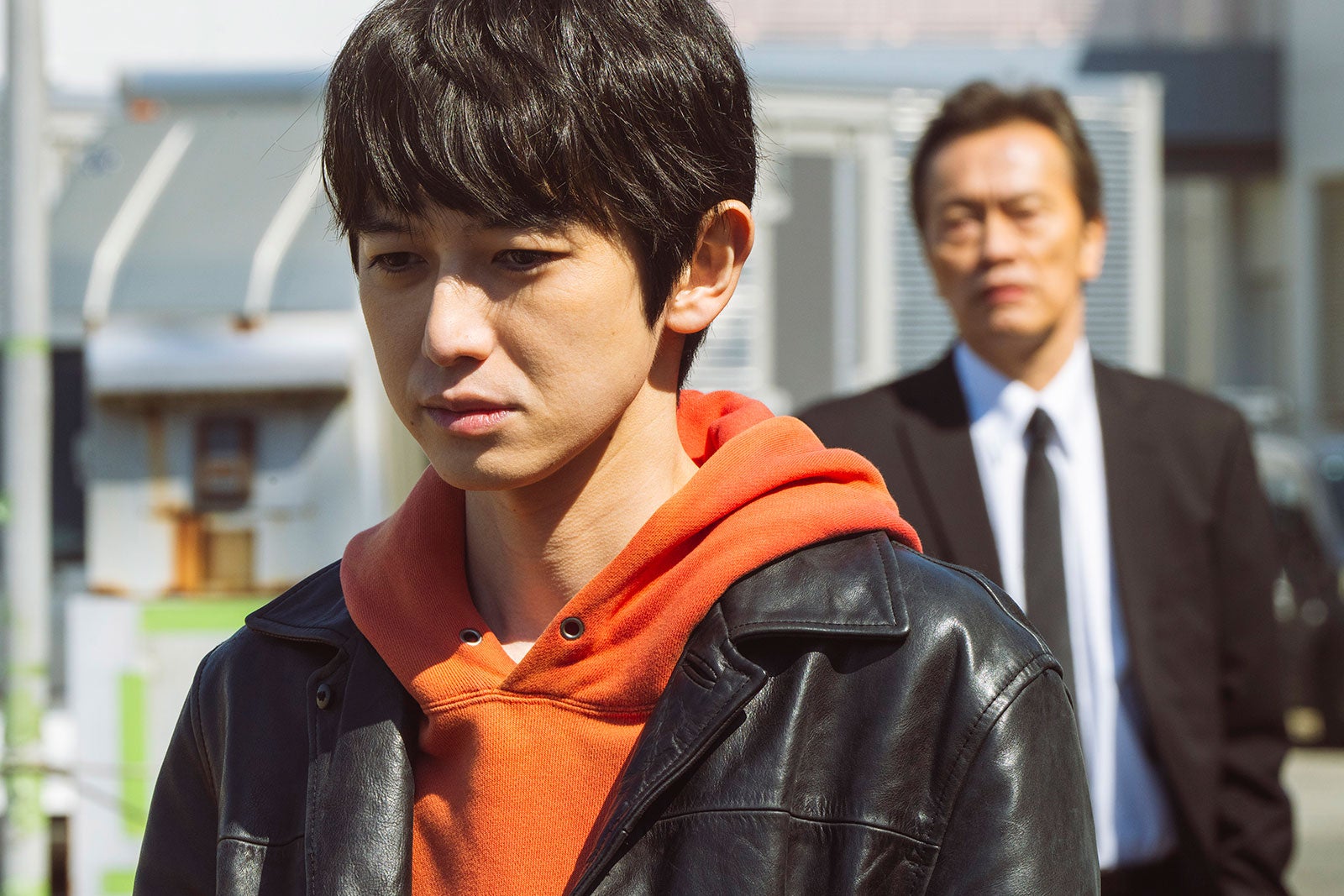 本郷奏多、遠藤憲一（C）日本テレビ