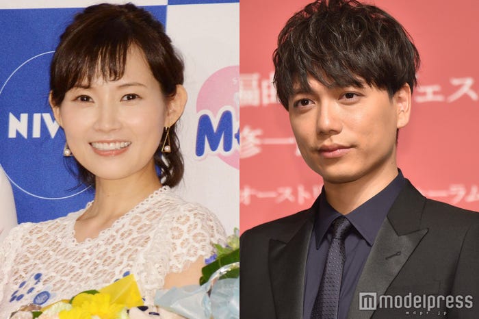安倍なつみ&山崎育三郎(C)モデルプレス