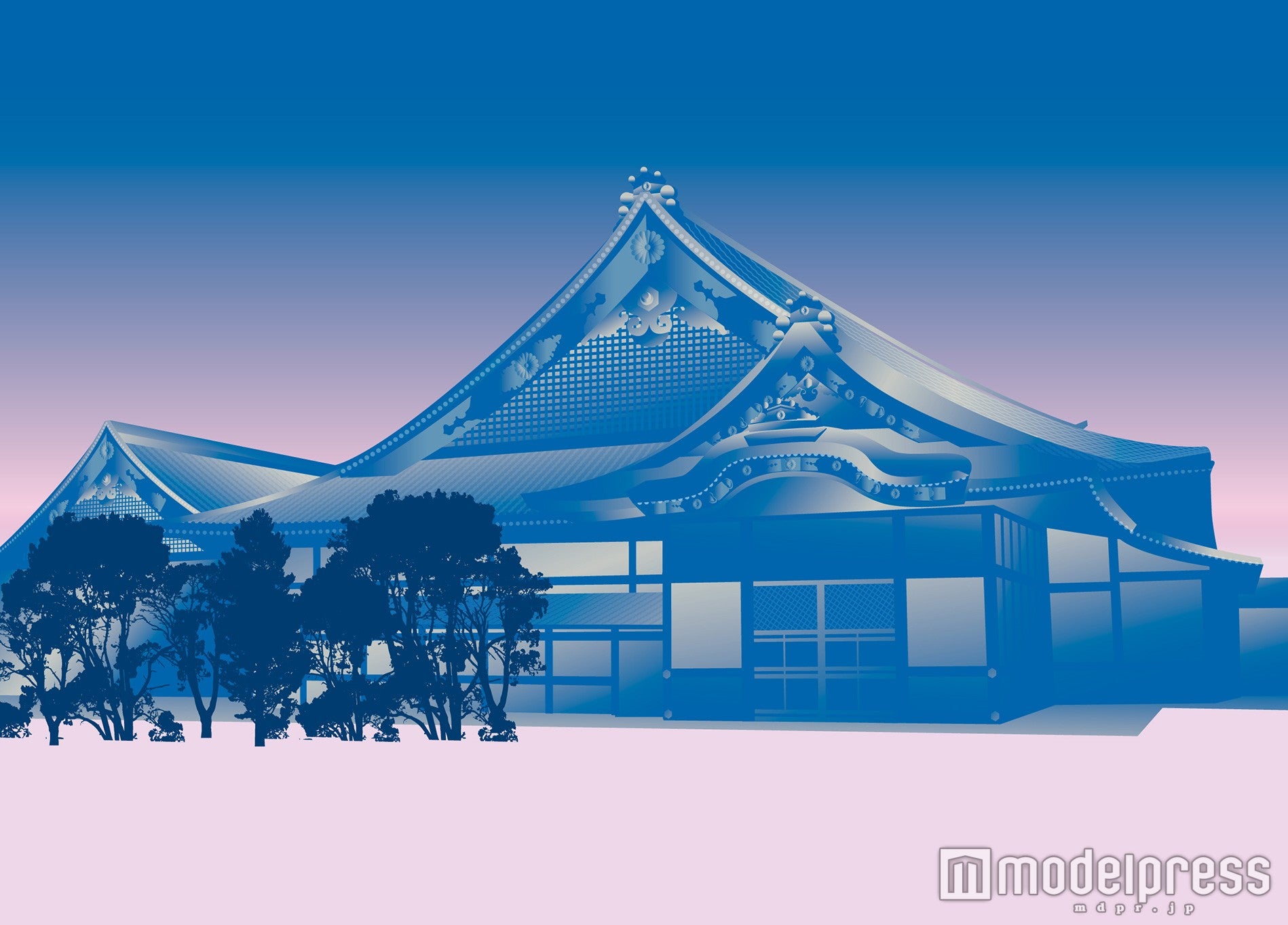 二条城／壁紙イメージ（C）Disney