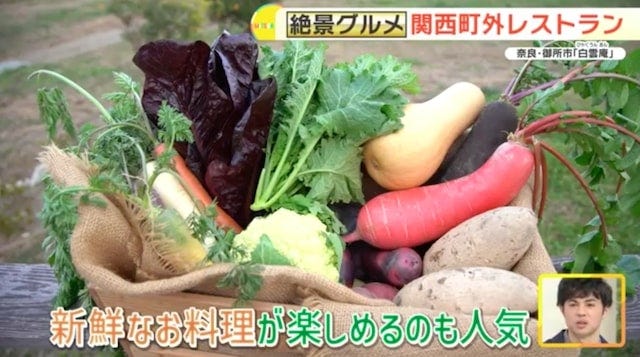 【奈良】大和野菜のコース料理も◎御所市で見つけた「絶景レストラン」