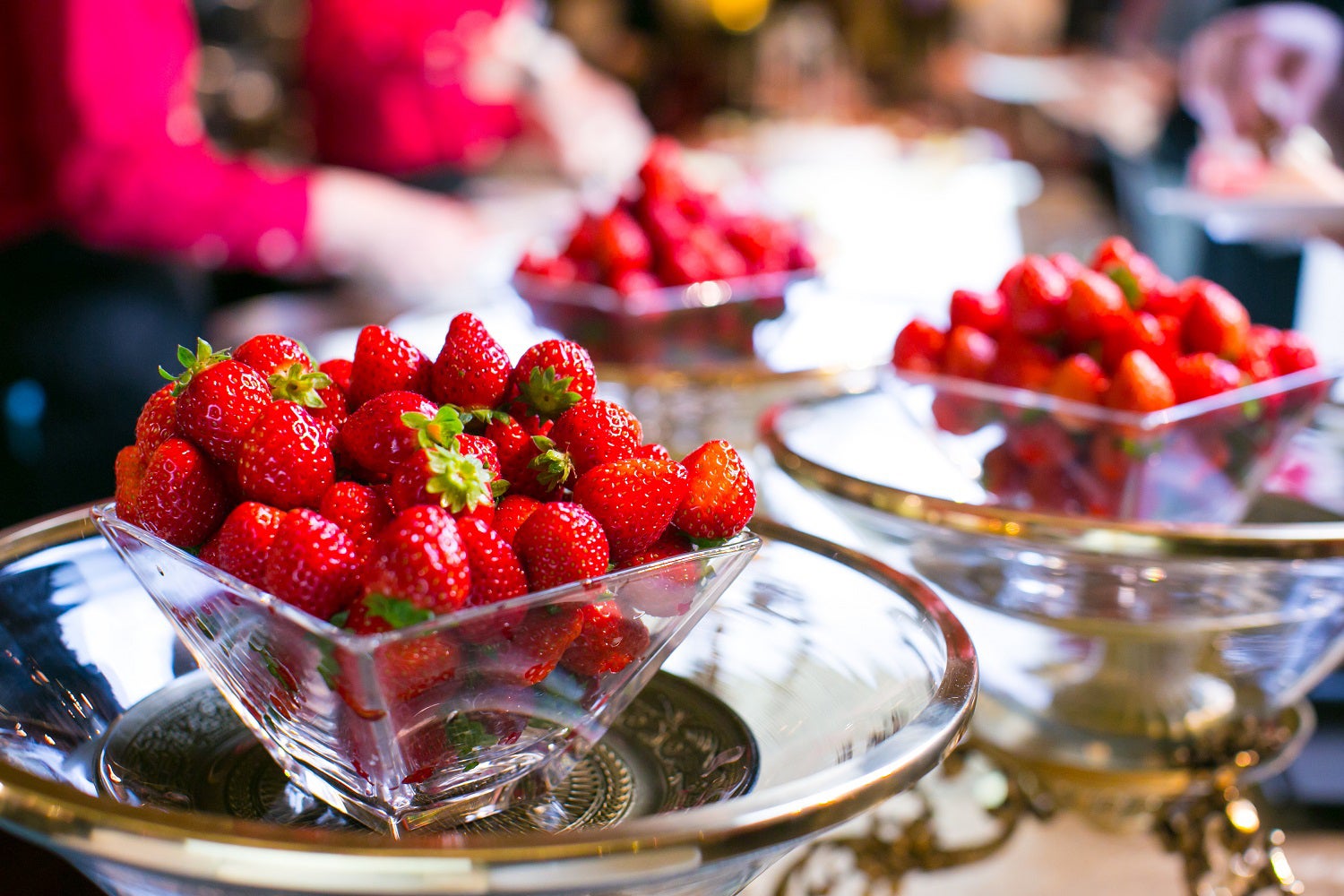 ホテルでいちご狩り／画像提供：ニュー・オータニ