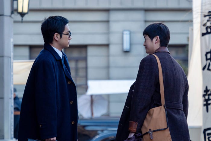 北村匠海、高橋文哉「あんぱん」第47話(C)NHK