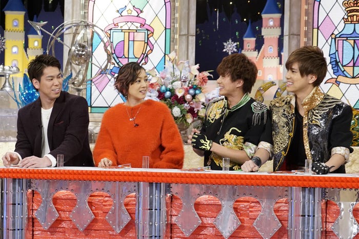 ボイメンの小林豊(中右)と水野勝(右)(画像提供:読売テレビ)