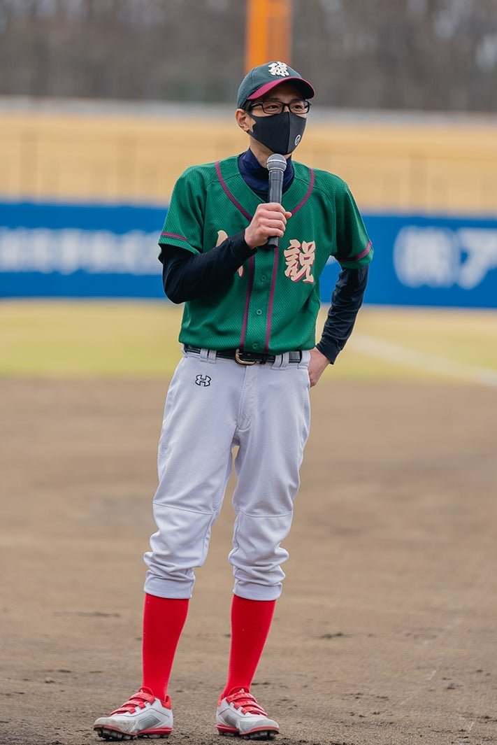 「中目黒リュージーズvsグレープカンパニー草野球対決」の様子（C）CL