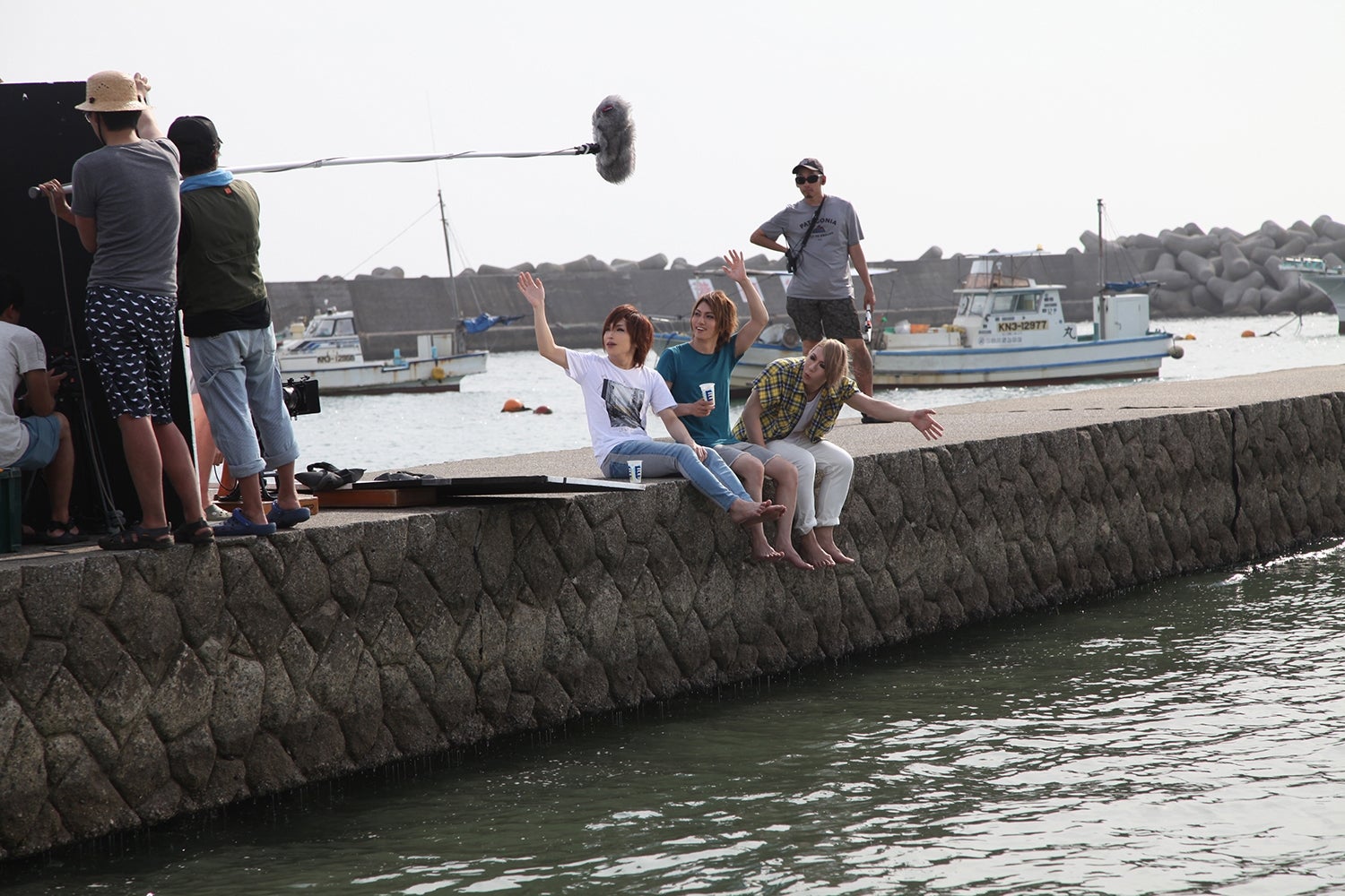 撮影の様子（提供画像）