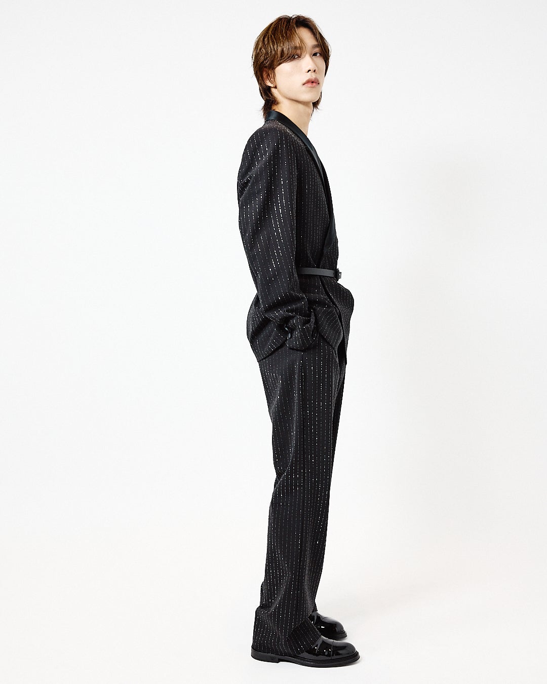 池崎理人「エンポリオ アルマーニ24春夏ウィメンズコレクションショー」より（提供写真）