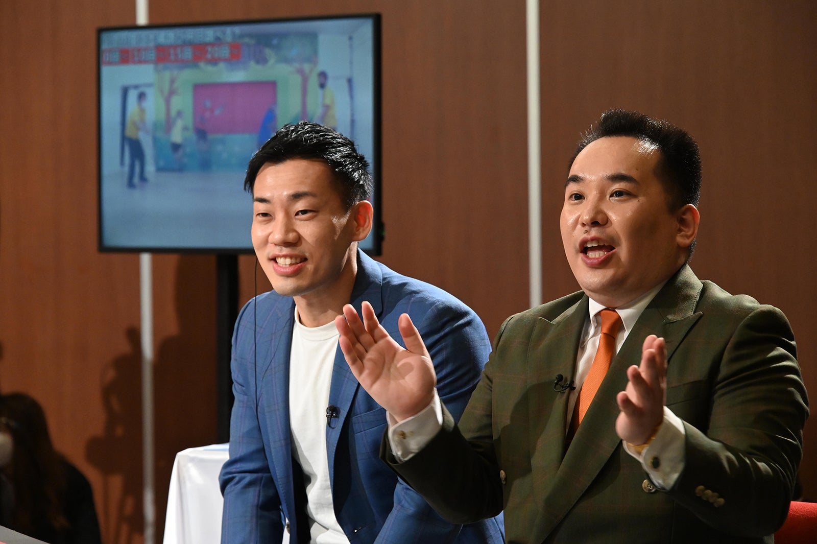 駒場孝、内海崇 （C）読売テレビ