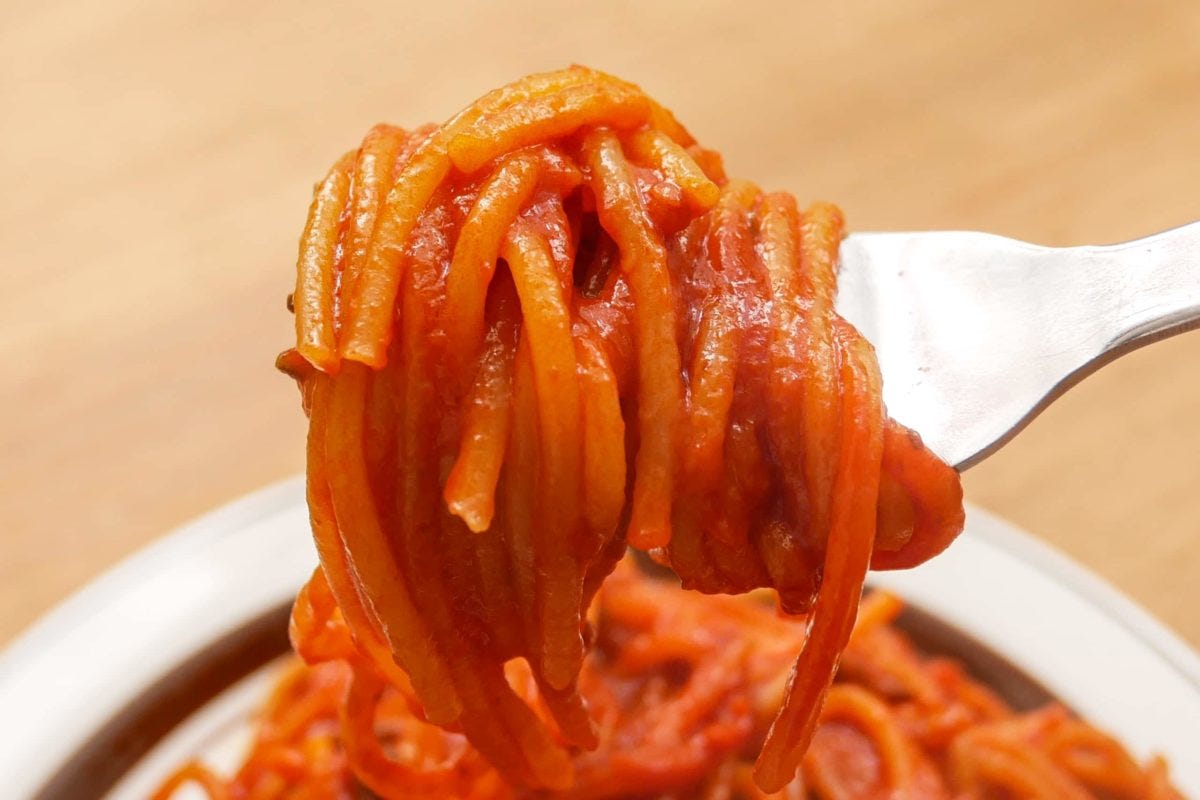 おこげパスタ・暗殺者のパスタ