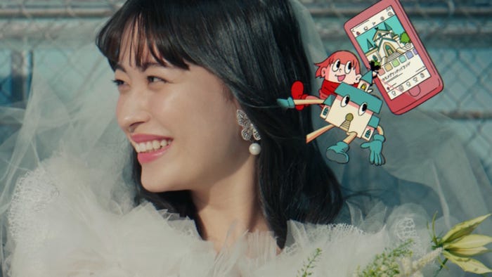 茅島みずき/新TVCMゼクシィアプリ「私も、ゼクシィです」式場探し篇(提供写真)