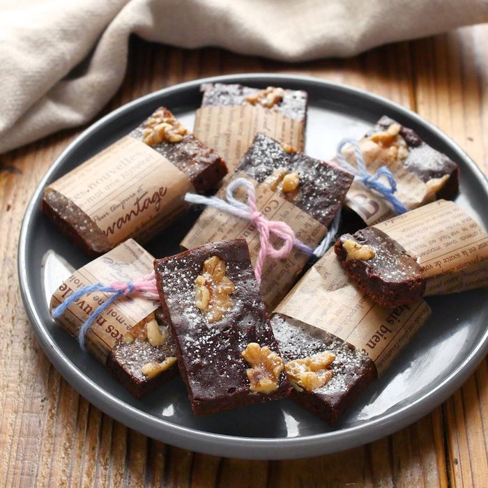 卵焼き器で作る クルミのブラウニー モデルプレス