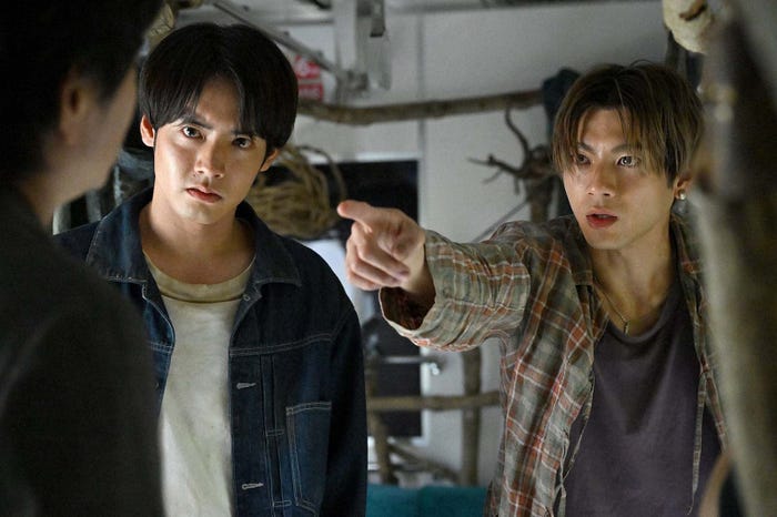 赤楚衛二、山田裕貴「ペンディングトレイン―8時23分、明日 君と」第6話より(C)TBS