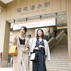 森暖奈さん(左)と山田千尋さん(右)の仲良しコンビ