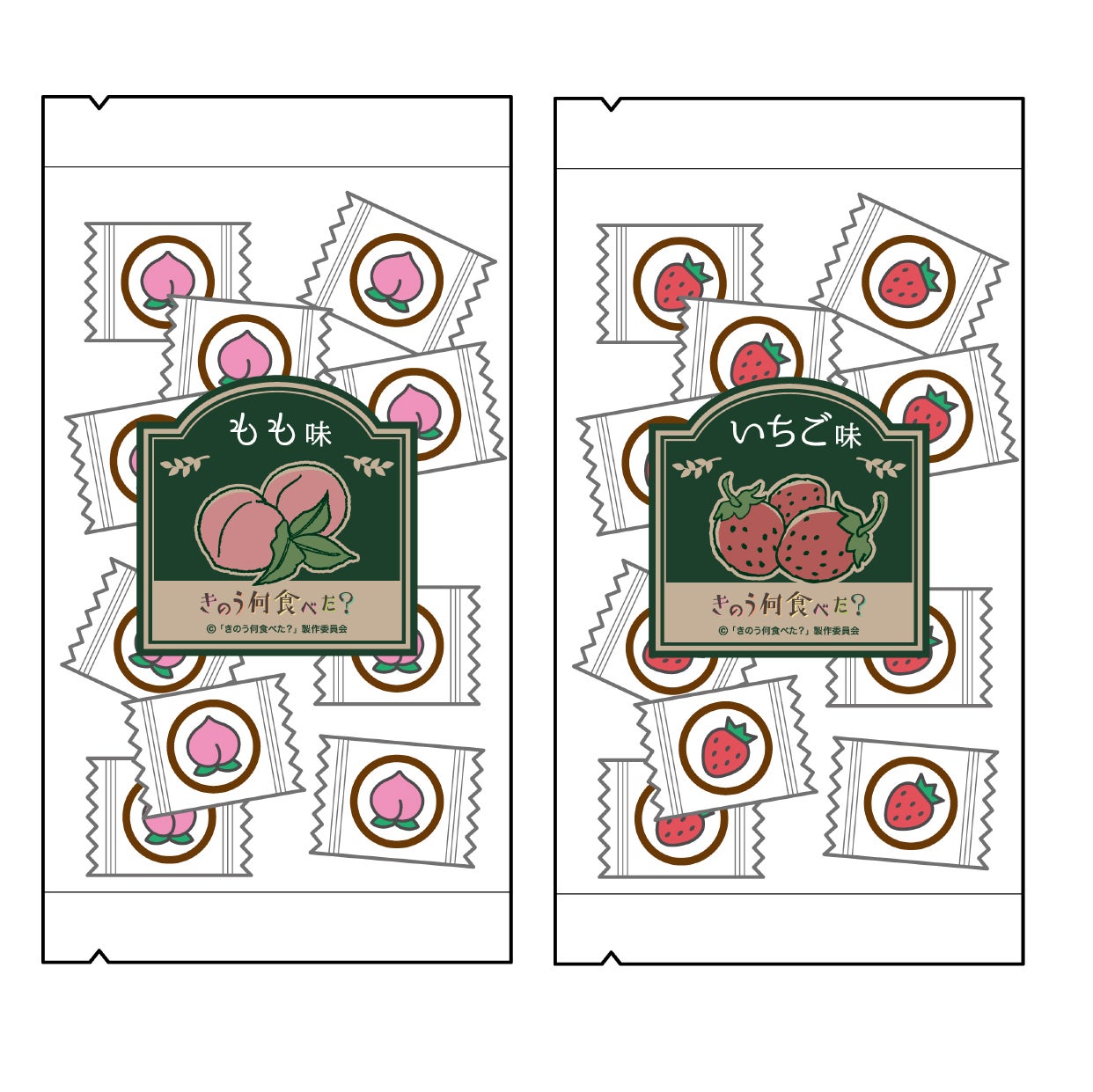 金太郎飴（２種） 各￥600円（税別）／画像提供：パルコ